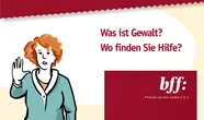 Nein zu Gewalt gegen Frauen und Mädchen mit Behinderung (Flyer/PDF)